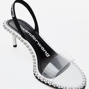 Authentic New Alexander Wang Nova Heel Low 39.5